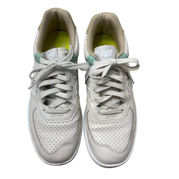 New Balance CT574 Court Athletic Sneakers \'Beige Lime\' CT574GYT Mens Size 7 main image 4